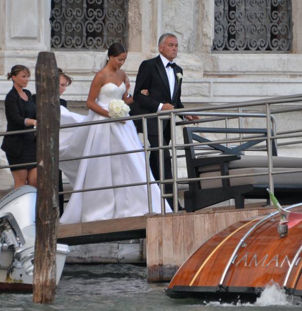 Matrimonio celebrato a Venezia. LaPresse